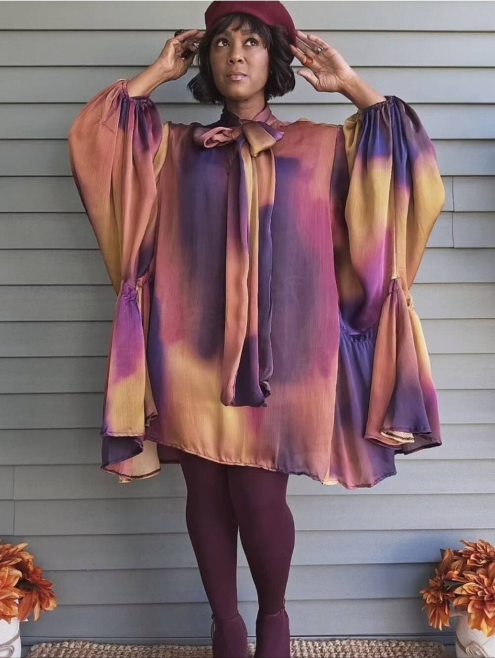 Multi Color Tunic Dress